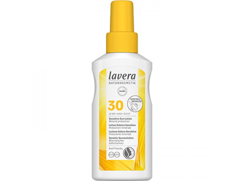 Lavera Organic SPF30 Sensitive Sun Lotion - 100ml