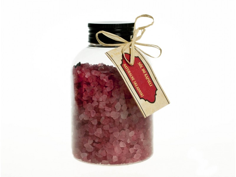 Cranberry Bath Salts 500ml