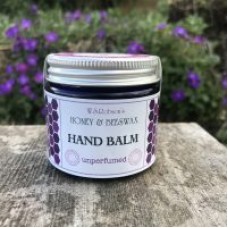 Honey and Beeswax Natural Hand Balm (Unperfumed) 50g