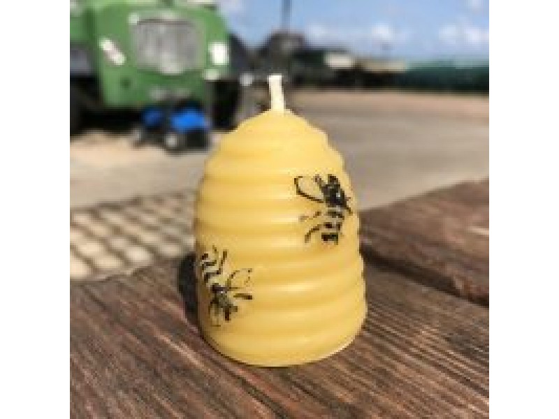 Beeswax Small Beehive Candle