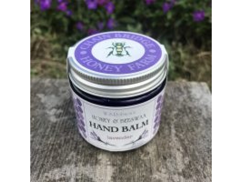 Honey and Beeswax Natural Hand Balm with Lavender 50g