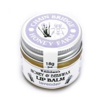 Honey & Beeswax Natural Lip Balm (Lavender) 18g