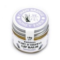 Honey & Beeswax Natural Lip Balm (Lavender) 18g