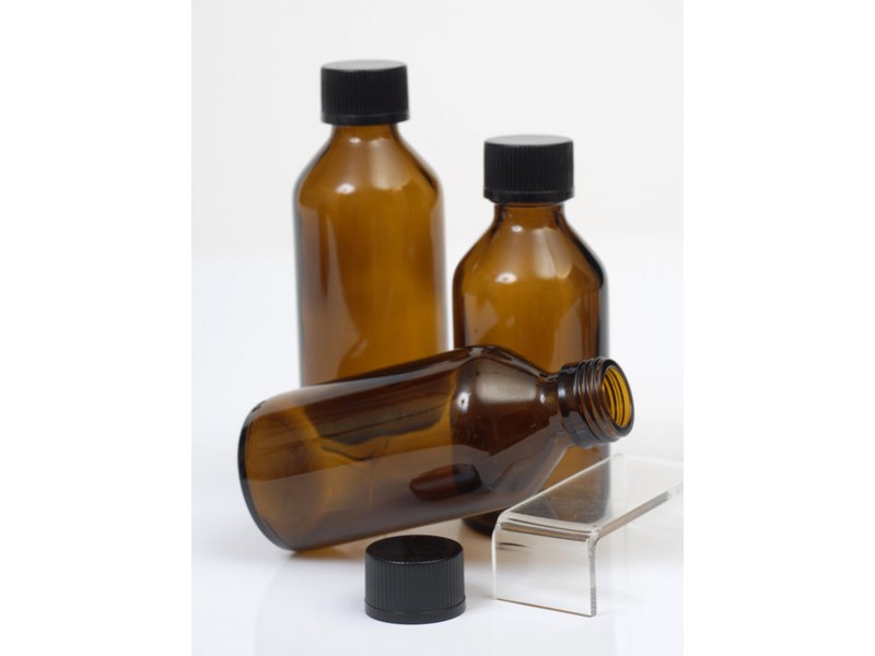 50ml Amber Glass Bottle