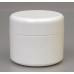 100ml White Plastic Jar