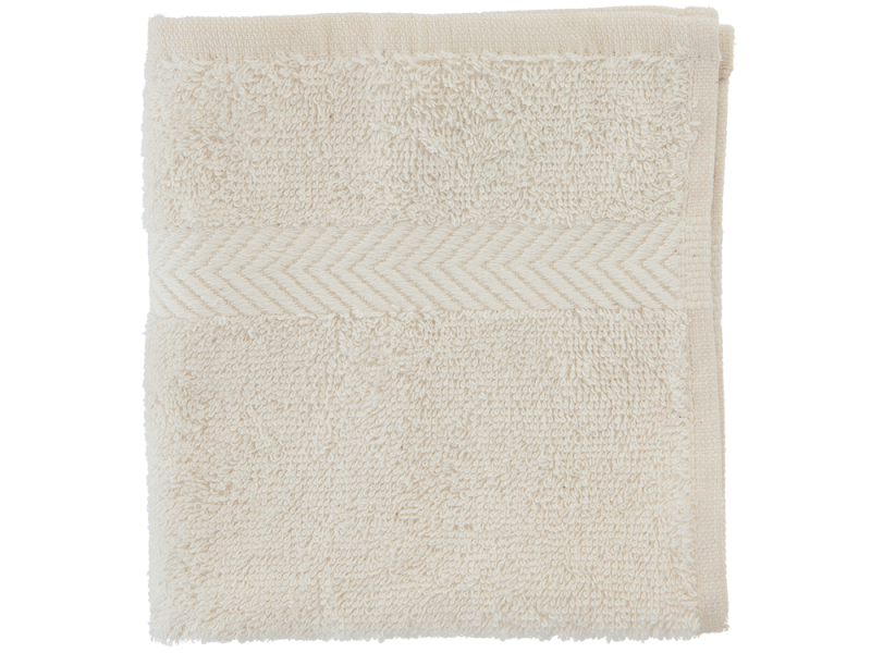 Natural Organic Cotton Face Towel 30 x 30cm
