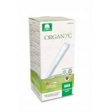 Tampons Super 100% Organic Cotton (Applicator)