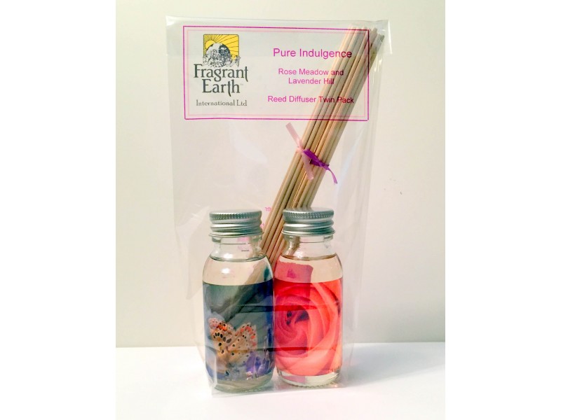 Rose & Lavender Diffuser Set